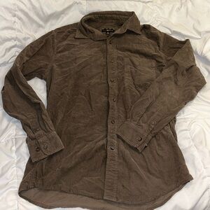Corduroy Button Up Shirt